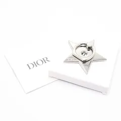 箱付 未使用品 ディオール ノベルティ スマホ リングホルダー シルバー スター レディース KTR 2000000 NSK