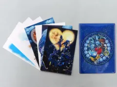 【中古】ポストカード 集合 ポストカードセット(7枚セット/ケース付き) 「キングダムハーツ」 ディズニーストア限定