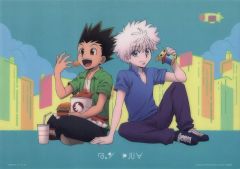 [중고] 잡화 곤=프릭스 & 킬아 졸딕 비주얼 보드 [이치반 쿠지 HUNTER×HUNTER REVENGE OF SCARLET] H상