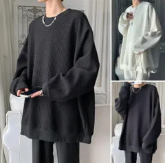 メンズ長袖 ロンT無地 Tシャツ ゆったり インナー 黒 トレーナー　シンプル