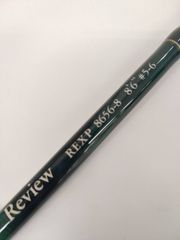Ｒｅｖｉｅｗ　ＲＥＸＰ　８６５６－８　８’６’’ｆｔ　＃５－６　レビュー　フライロッド　８ＰＣ　８ピース（０８）