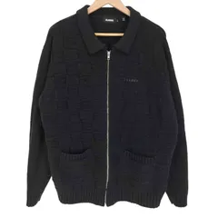 エクストララージ XLARGE 24AW SQUARE ZIP UP KNIT POLO スクエア ジップ アップ ニット ポロ メンズ JPN：XL 