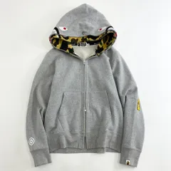 2026年最新】APE パーカー シャーク グレーの人気アイテム - メルカリ