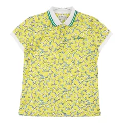 サイズ：1 JACK BUNNY ジャックバニー  半袖ポロシャツ 総柄 イエロー系 [240101307569]# ゴルフウェア レディース ストスト