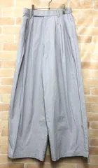 【中古】 BEAUTY&YOUTH ビューティー＆ユース ワイドタックパンツ  1614-126-6501 ブルー系 L 111436143