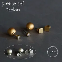 ピアス セット アソート ファン VivaLaVida ヴィヴァラヴィダ レディース キュービックジルコニア ゴールド シルバー シンプル 入学 入園 卒業 卒園 ママ フォーマル ブランド メール便可