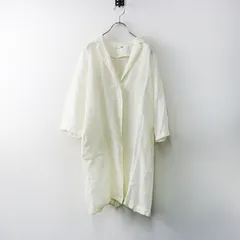 エヴァムエヴァ evam eva 1ボタン リネンロングジャケット 1 キナリ┃羽織 ハオリ ブレザー 麻素材【2400014646757】のサムネイル