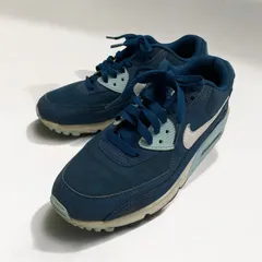 NIKE ナイキ AIR MAX 90 ESSENTIAL エアマックス エッセンシャル 616730-400 スニーカー 靴 シューズ ブルー 青 24cm レディース ゴーゴー古着久喜倉庫店 No.57