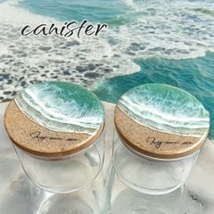 南国の海　オーシャンアート　海レジン レジン 海アート オーシャンアート ミニキャンバス 10×10cm 南国