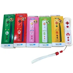 ★  WiiU リモコンプラス スーパーマリオ 6本セット コンプリート ルイージ ヨッシー クッパ ピーチ  ※現状品 1kg