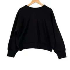 UNIQLO ユニクロ スウェット コットン ブラック レディース L【古着】【中古】【送料無料】