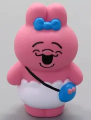 【中古】食玩 トレーディングフィギュア 5. 「おぱんちゅうさぎフレンズ2」