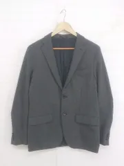 ◇ COMME CA ISM コムサイズム 2B 長袖 テーラードジャケット サイズM ダークグレー系 メンズ P  【1302230000249】