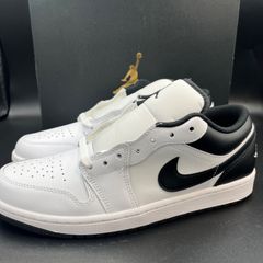 新品 27.5cm Nike Air Jordan 1 Low "White/Black" ナイキ エアジョーダン1 ロー "ホワイト/ブラック" 553558-132 スニーカー