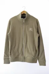 バーバリーブラックレーベル BURBERRY BLACK LABEL ウール ジップアップ ニット カーディガン 3 ベージュ ブランド古着ベクトル 中古 ● 250423