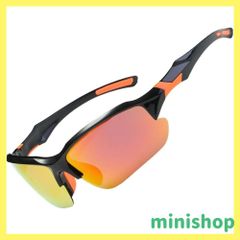【人気商品】[Ｄ．Ｓｔｏｍｏ] 紫外線感知 変色 調光 偏光サングラス スポーツサングラス UV400 ずれ防止 男女兼用 ゴルフ 釣り サイクリング ケース付き