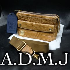 新品未使用✨ ADMJ スワロフスキー パイソン ウォレットショルダー 