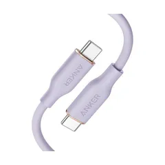 アンカージャパン ANKER PowerLine III Flow USB-C＆USB-C ケーブル 0.9m ライトパープル A85520V11本