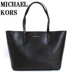 MICHAEL KORS マイケルコース 30F6GE4T2L 001 レザー トートバッグ 肩掛け レディース 女性 ブラック