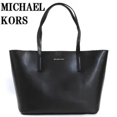 MICHAEL KORS マイケルコース 30F6GE4T2L 001 レザー トートバッグ 肩掛け レディース 女性 ブラック