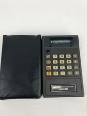 【希少・美品・動作確認済】OMRON 8 ポケット電卓 ケース付き 昭和レトロ 希少】【動作確認済】OMRON 8 ポケット電卓 ケース付き 昭和レトロ