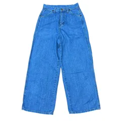 WRANGLER WL1705 ハイウエスト ワイドデニム レディースS ラングラー