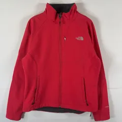 古着 ザ・ノースフェイス THE NORTH FACE ナイロンジャケット シェルジャケット ワンポイント フルジップ フリース L  ピンク系 レディース