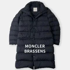 MONCLER BRASSENS 19AW モンクレール ブラッサンス スタンドカラー ロング ダウンコート E20914235895 黒 1 / J&NREUSE メンズ アウター