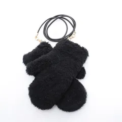 マックスマーラ MAX MARA 手袋 テディベア 456606236 ブラック その他 手袋 レディース Used Bのサムネイル