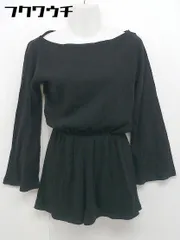 ◇ ●未使用● ◎ EGOIST エゴイスト タグ付き 長袖 オールインワン サイズF ブラック レディース 【中古】 【1105170006667】