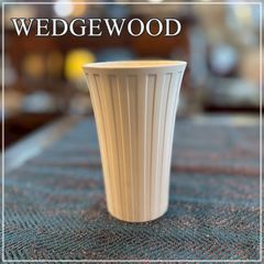 ウェッジウッド ナイト＆デイ ビアマグ 1客 白 ホワイト タンブラー 酒器 マットな質感 英国 WEDGWOOD【CA0328-1】