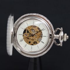 中古品、稼働中】ムーンフェイズ サン＆ムーン 懐中時計 - メルカリ