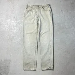 90年代 USA製 Levi's リーバイス 550 先染め カラーデニムパンツ テーパード メンズW36 【SS2506】