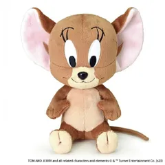 【割引クーポン】541362 トム＆ジェリー ぬいぐるみ ジェリー Sサイズ　20cm ねずみ アニメ トムジェリ セキグチ