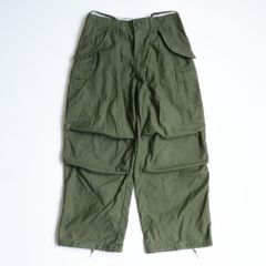 【雰囲気抜群/60S】US ARMY【67年製/M-65 フィールドパンツ】 SMALL-SHORT アルミジップ カーゴパンツ 25070349