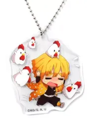 【中古】雑貨 我妻善逸 「鬼滅の刃×ローソン アクリルキーホルダー」