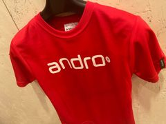 卓球　アンドロ　ナパTシャツ４　レッド　130　新品未使用