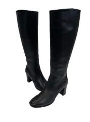 マッキントッシュ MACKINTOSH PHILOSOPHY スクエアトゥロングブーツ 6457 レディース靴 ブーツ その他 ブラック 24cm 101sh-2160