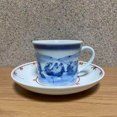 源右衛門窯 青磁木ノ葉文 碗皿 コーヒーカップ ティファニー コラボ