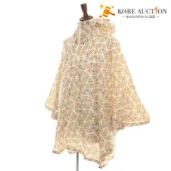 ■ モンベル レイン ポンチョ プリント トレッキング 1128668 アウター 雨具 レインウェア アウトドア用品 メンズ レディース M イエロー