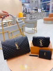 状態良YSL イヴサンローラン ショルダーバッグ 財布  3点セット