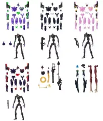 【中古】食玩 トレーディングフィギュア 全10種セット 「EVA-FRAME：ヱヴァンゲリヲン新劇場版04」