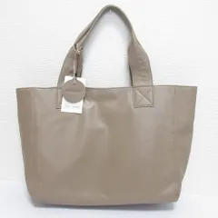 未使用 ZUCCHERO ズッケロ ソフトカウレザー 軽量トートバッグ トープ  レディース 古着 中古 USED