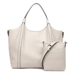 【数量限定】ショルダー付き オンオフ兼用 A4＆PC収納 高見え 【ポシェット付きの2点セット】 PUレザー リクルート 【ファッション誌oggi.jp掲載】トートバッグ 通勤 ビジネス イタリー] レディース italy [グッシオ 171077