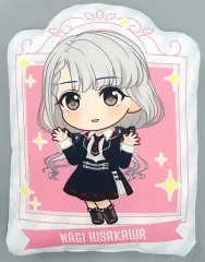【中古】クッション・抱き枕・本体 久川凪(Live Broadcast 24magic ver.) 公式ダイカットクッション 「アイドルマスター シンデレラガールズ」