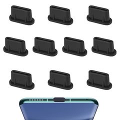 新品 LIANHATA 防塵保護カバー USB Type-Cポート TPUタイプ 充電穴 キャップ シリコン蓋 コネクタカバー 携帯Type C 端子 防水 防錆 防塵カバー (10個)