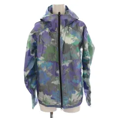 アディダス バイ ステラマッカートニー adidas by Stella McCartney マウンテンパーカー AX6969 ナイロン ジャケット フード XS 紫 ブルー /☆G