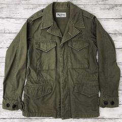 【00's】HYSTERIC GLAMOUR ヒステリックグラマー スカル ミリタリー ジャケット/BDU シャツ M65 M-65/骸骨 落書き風 柄/00年 00s Y2K/綿/Fサイズ/2AB-5400/ 服飾 (72-2025-0707-KO-005)