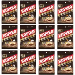 コピコ コーヒー KOPIKO カプチーノ キャンディー【１２袋セット】1袋 31.5g　【約108粒】韓国  こぴこ コーヒーキャンディー カルディ キャンディーまとめ買い オフィス用 お試しサイズ  香り人気 飴 あめ 韓国ドラマ 送料無料