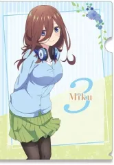 【中古】クリアファイル デザイン03.中野三玖A A4クリアファイル 「五等分の花嫁∽」